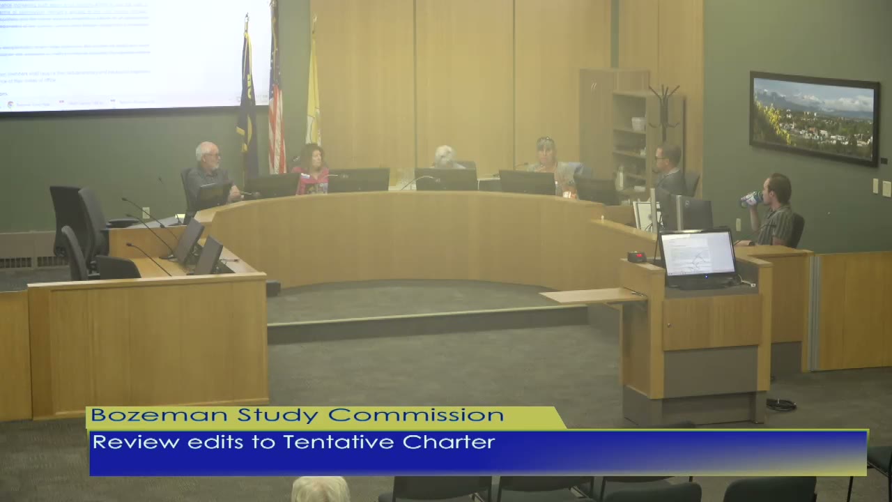 Study Commission revises charter sections on compensation and mayoral succession